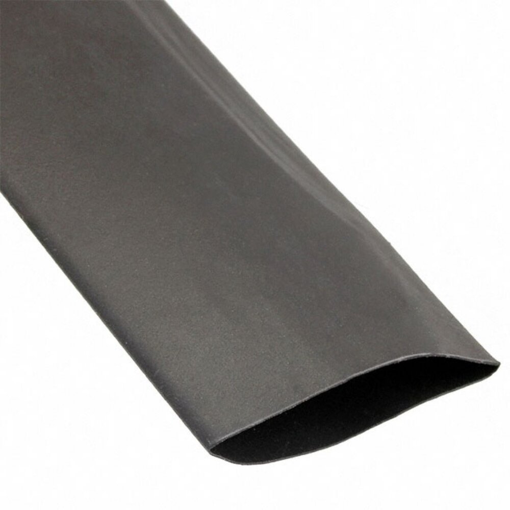 NEW Alpha Wire 1/2" x 4" Black 2:1 Shrink Rate